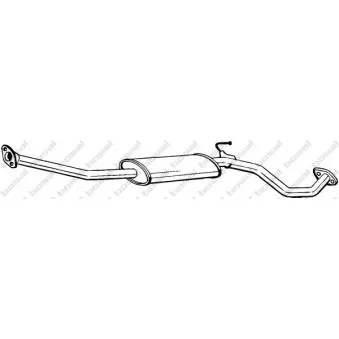 Silencieux central BOSAL