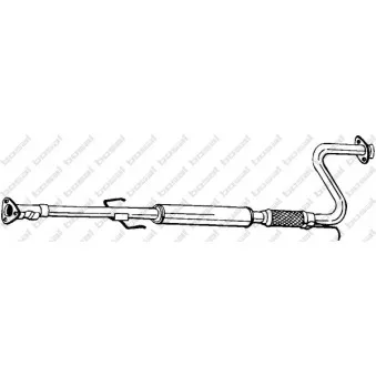 Silencieux central BOSAL