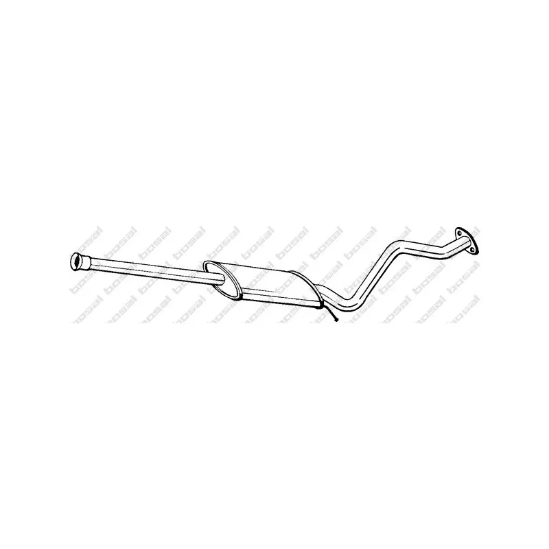 Silencieux central BOSAL 284-307