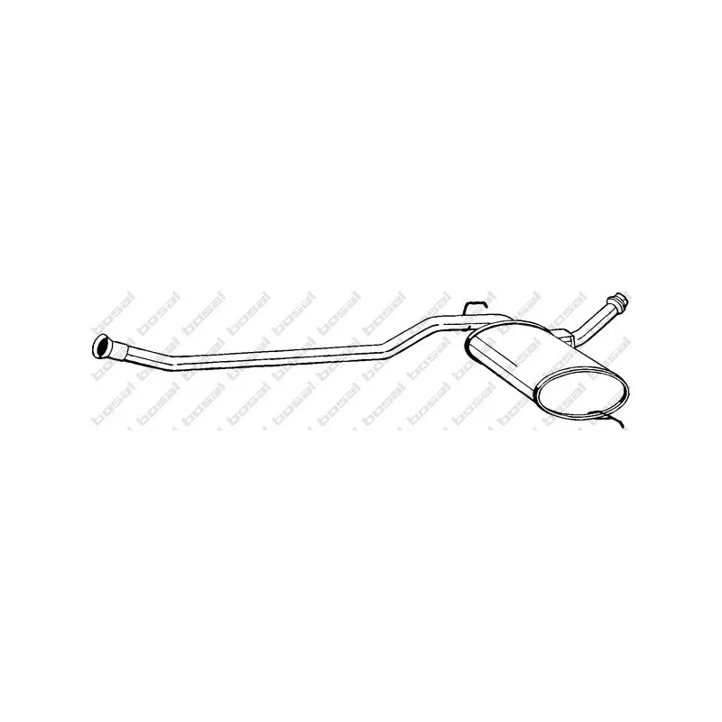 Silencieux central BOSAL 284-319