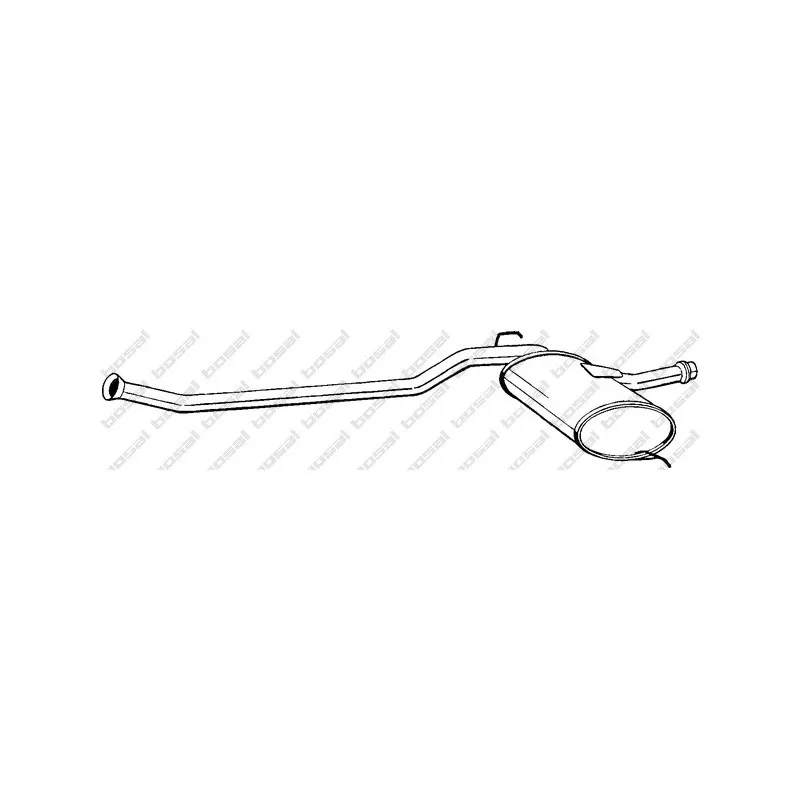 Silencieux central BOSAL 284-327