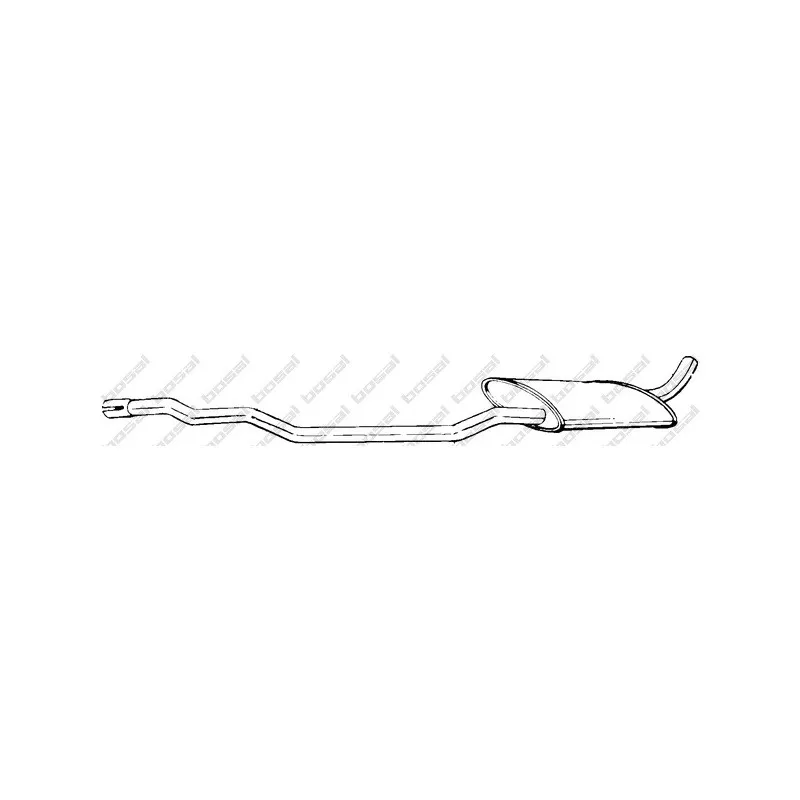 Silencieux central BOSAL 284-345