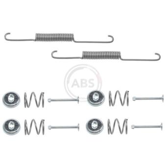 Kit d'accessoires, mâchoire de frein A.B.S.