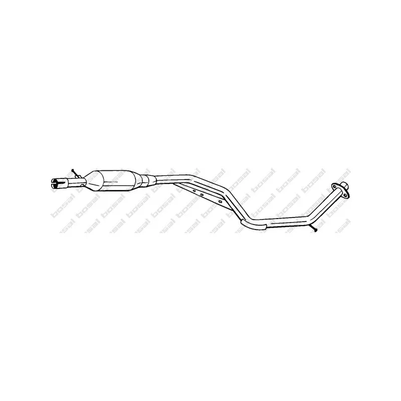 Silencieux central BOSAL 284-393