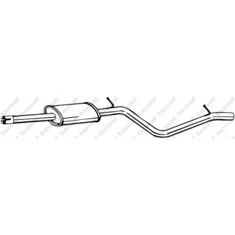 Silencieux central BOSAL