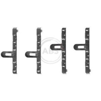 Kit d'accessoires, plaquette de frein à disque A.B.S.