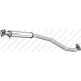 Silencieux central BOSAL 284-481