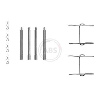 Kit d'accessoires, plaquette de frein à disque A.B.S.