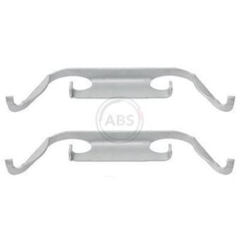 Kit d'accessoires, plaquette de frein à disque A.B.S.