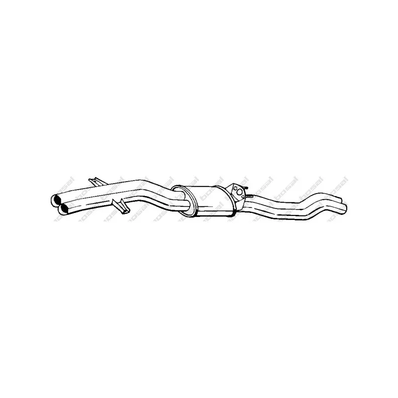 Silencieux central BOSAL 284-531