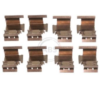 Kit d'accessoires, plaquette de frein à disque A.B.S.