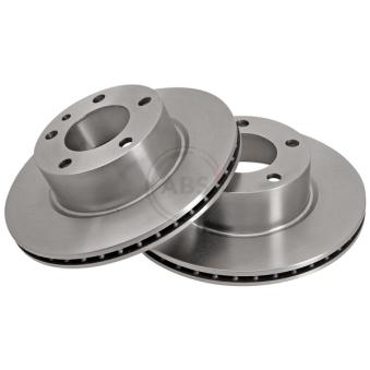 Jeu de 2 disques de frein avant A.B.S. 15735