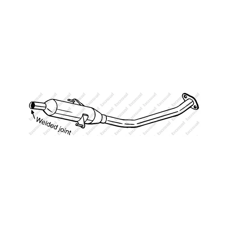 Silencieux central BOSAL 284-573