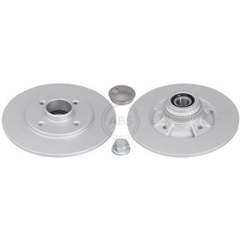 Jeu de 2 disques de frein arrière A.B.S. 16058C