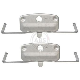 Kit d'accessoires, plaquette de frein à disque A.B.S.