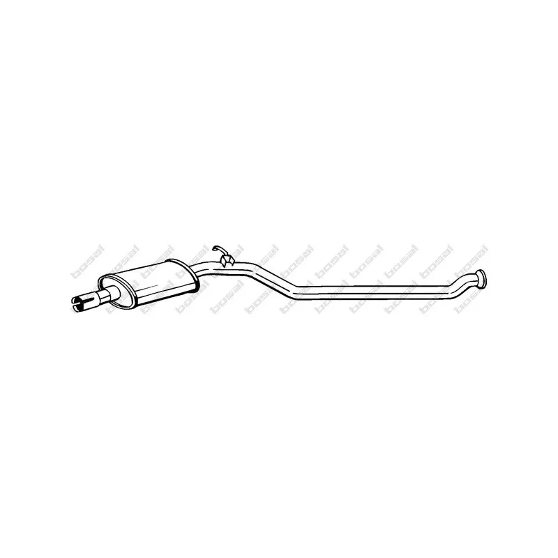 Silencieux central BOSAL 284-619