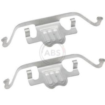 Kit d'accessoires, plaquette de frein à disque A.B.S.