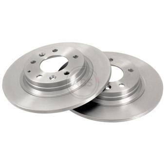 Jeu de 2 disques de frein arrière A.B.S. 17094