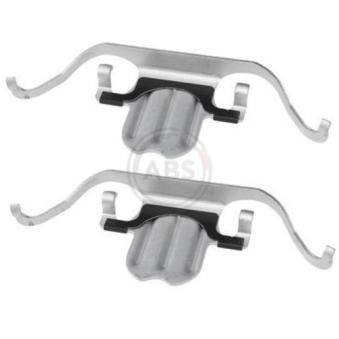 Kit d'accessoires, plaquette de frein à disque A.B.S.