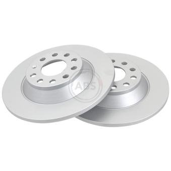 Jeu de 2 disques de frein arrière A.B.S. 17629