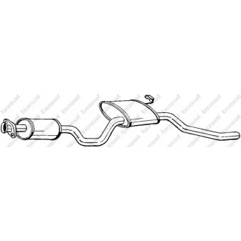 Silencieux central BOSAL