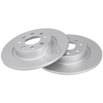 Jeu de 2 disques de frein arrière A.B.S. 17712