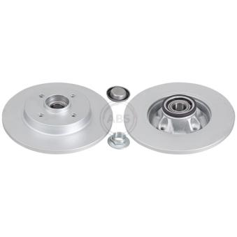 Jeu de 2 disques de frein arrière A.B.S.