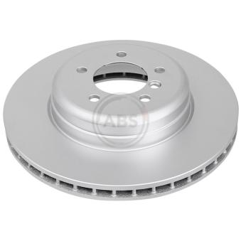 Jeu de 2 disques de frein avant A.B.S. 18007