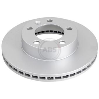 Jeu de 2 disques de frein avant A.B.S.