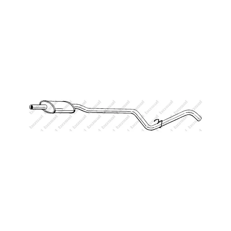 Silencieux central BOSAL 285-021