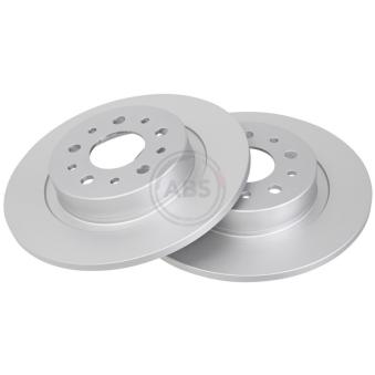 Jeu de 2 disques de frein arrière A.B.S. 18391