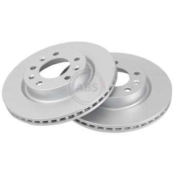 Jeu de 2 disques de frein avant A.B.S.