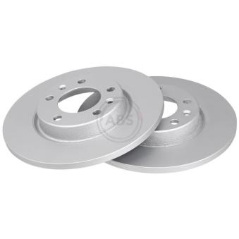 Jeu de 2 disques de frein arrière A.B.S. 18444