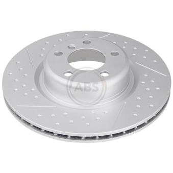 Jeu de 2 disques de frein arrière A.B.S. 18452