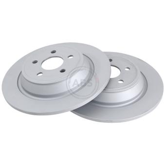 Jeu de 2 disques de frein arrière A.B.S.