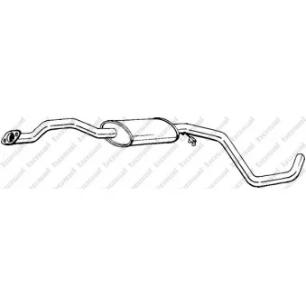 Silencieux central BOSAL 285-055
