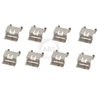 Kit d'accessoires, plaquette de frein à disque A.B.S.