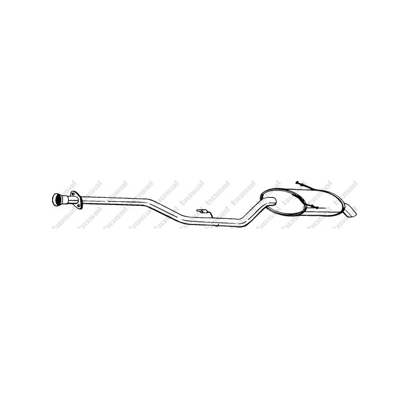 Silencieux arrière BOSAL 285-075