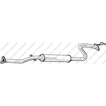 Silencieux central BOSAL 285-129