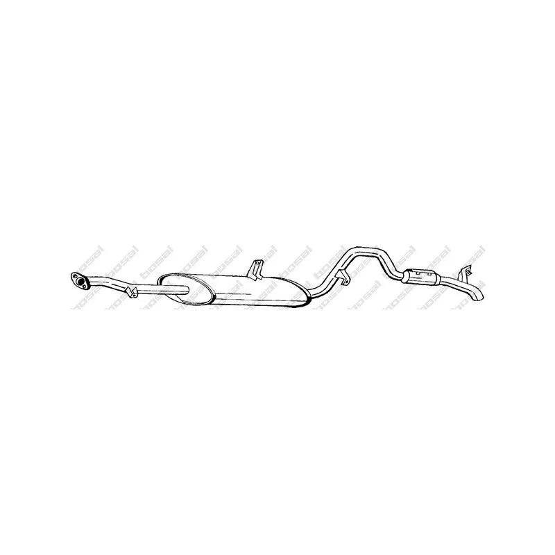Silencieux arrière BOSAL 285-131