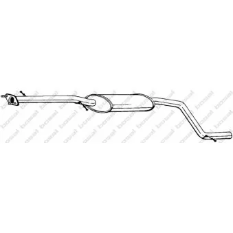 Silencieux central BOSAL 285-193