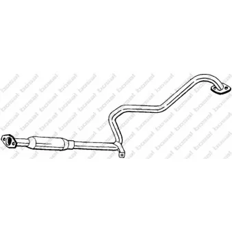 Silencieux central BOSAL 285-239
