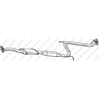 Silencieux central BOSAL