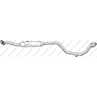 Silencieux central BOSAL 285-275