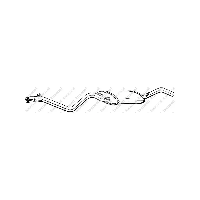 Silencieux arrière BOSAL 285-307