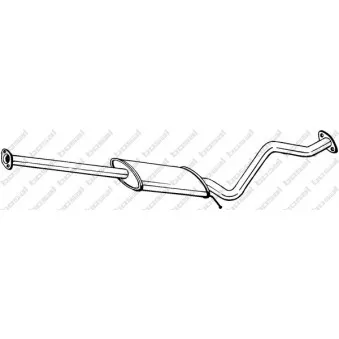 Silencieux central BOSAL