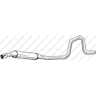 Silencieux central BOSAL