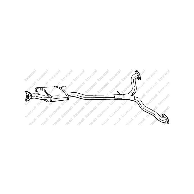 Silencieux central BOSAL 285-387