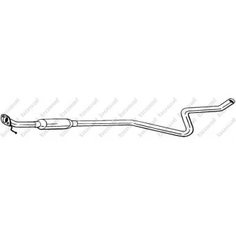 Silencieux central BOSAL 285-389