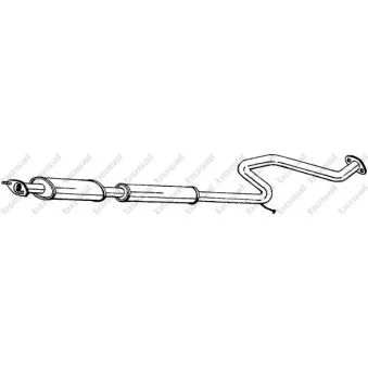 Silencieux central BOSAL 285-397